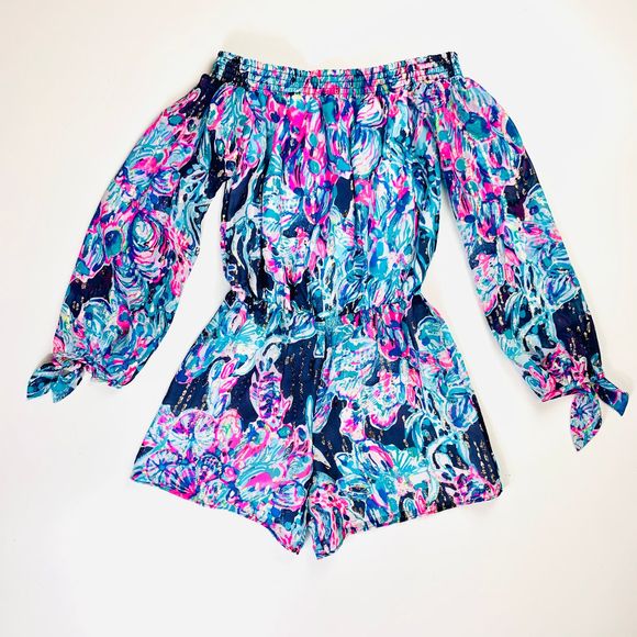 Lilly Pulitzer Myri Romper - Picture 5 of 14